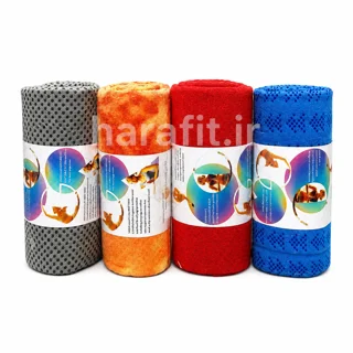 مت یوگا حوله ای فول سیلیکن گرم بالا